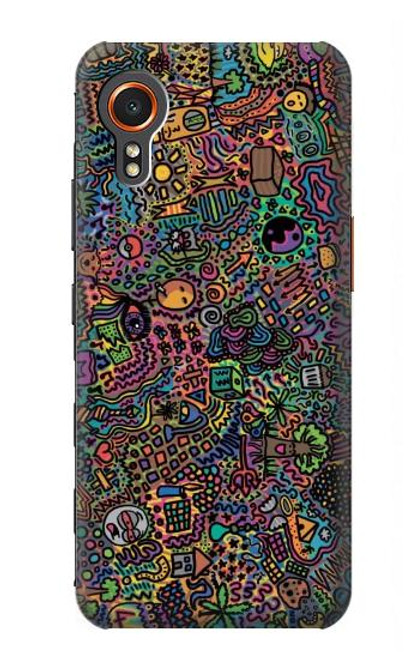 S3815 Art psychédélique Etui Coque Housse pour Samsung Galaxy Xcover7