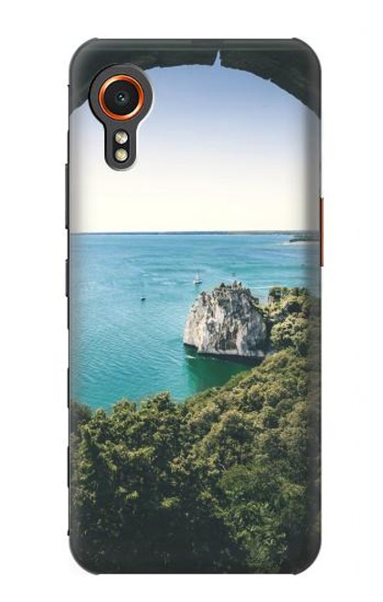 S3865 Europe Plage Duino Italie Etui Coque Housse pour Samsung Galaxy Xcover7