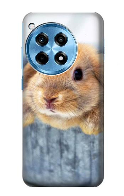 S0242 Lapin mignon Etui Coque Housse pour OnePlus 12R