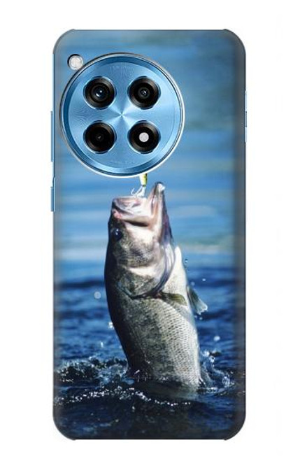 S1594 Pêche à l'achigan Etui Coque Housse pour OnePlus 12R