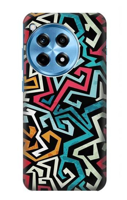 S3712 Motif Pop Art Etui Coque Housse pour OnePlus 12R