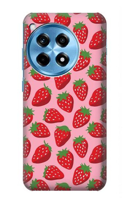S3719 Modèle de fraise Etui Coque Housse pour OnePlus 12R