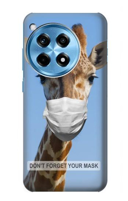 S3806 Drôle de girafe Etui Coque Housse pour OnePlus 12R