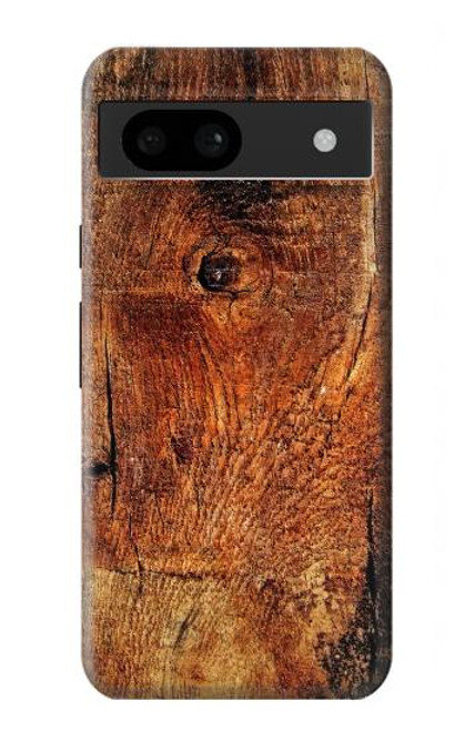 S1140 Bois graphique Etui Coque Housse pour Google Pixel 8a
