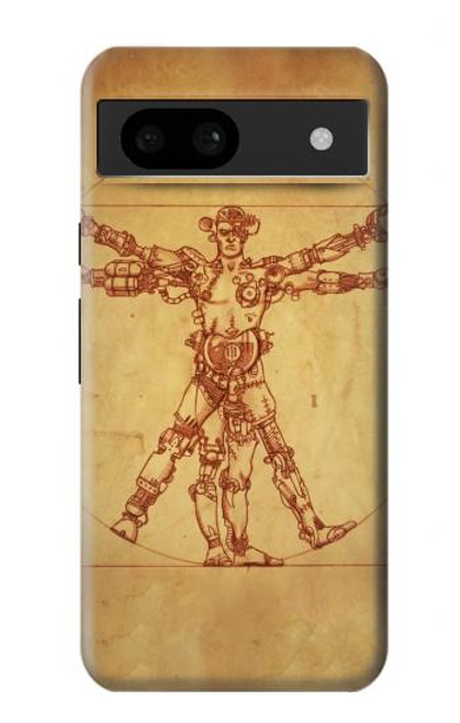 S1682 steampunk Frankenstein Etui Coque Housse pour Google Pixel 8a