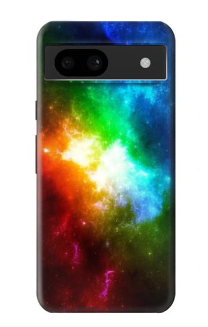 S2312 Arc en ciel coloré espace Galaxie Etui Coque Housse pour Google Pixel 8a