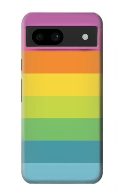 S2363 Arc en ciel Motif Etui Coque Housse pour Google Pixel 8a