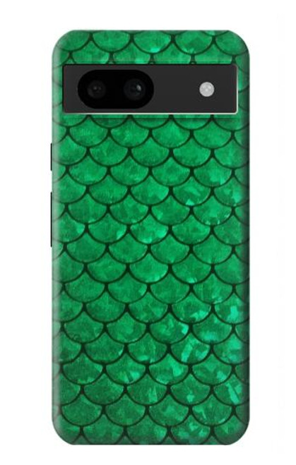 S2704 Vert poisson échelle motif graphique Etui Coque Housse pour Google Pixel 8a