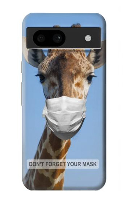 S3806 Drôle de girafe Etui Coque Housse pour Google Pixel 8a