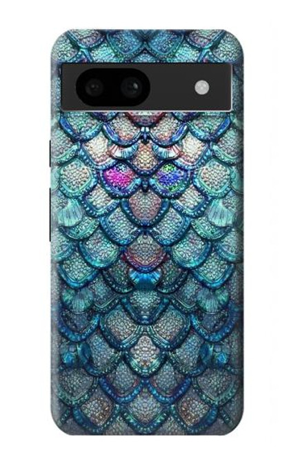S3809 Écaille de poisson sirène Etui Coque Housse pour Google Pixel 8a