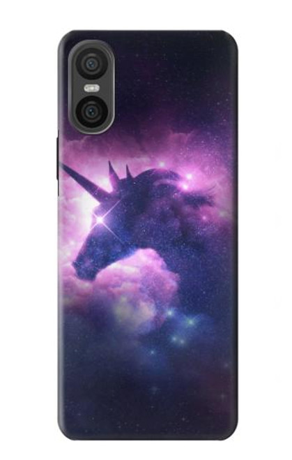 S3538 Licorne Galaxie Etui Coque Housse pour Sony Xperia 10 VI