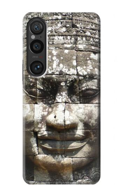 S0314 Ancien bouddhisme cambodgien Etui Coque Housse pour Sony Xperia 1 VI