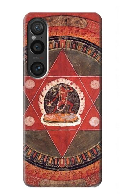 S2464 Mandala de la tradition tibétaine Naropa Etui Coque Housse pour Sony Xperia 1 VI