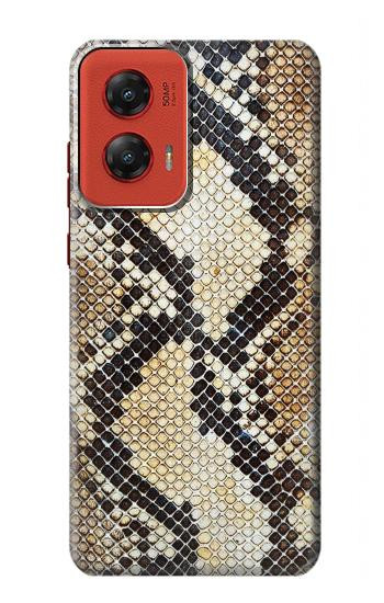 S2703 Serpent Texture Imprimé graphique Peau Etui Coque Housse pour Motorola Moto G Stylus 5G (2024)