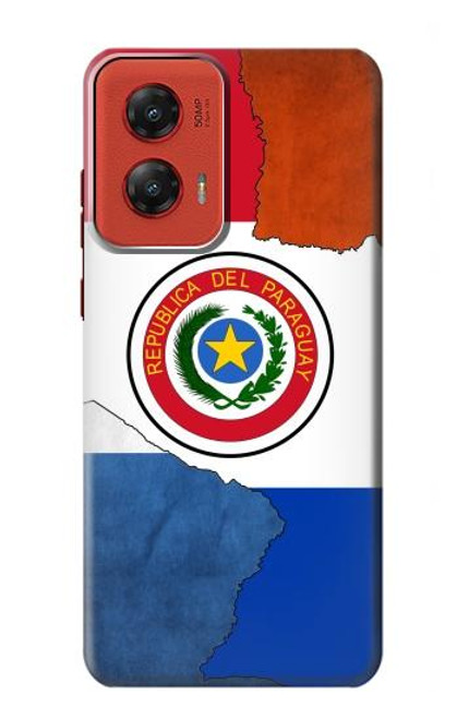 S3017 Paraguay Drapeau Etui Coque Housse pour Motorola Moto G Stylus 5G (2024)