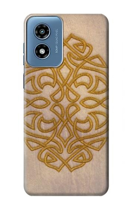 S3796 Noeud celtique Etui Coque Housse pour Motorola Moto G Play 4G (2024)
