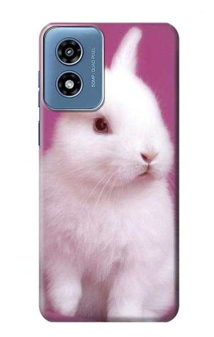 S3870 Mignon bébé lapin Etui Coque Housse pour Motorola Moto G Play 4G (2024)