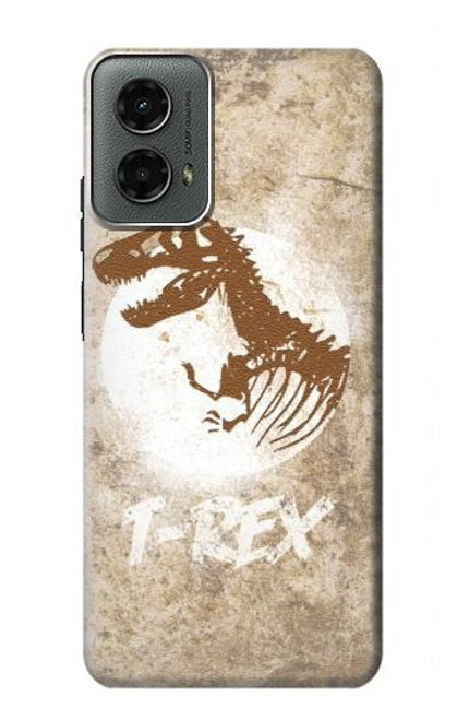 S2372 T-Rex Jurassic Fossile Etui Coque Housse pour Motorola Moto G 5G (2024)