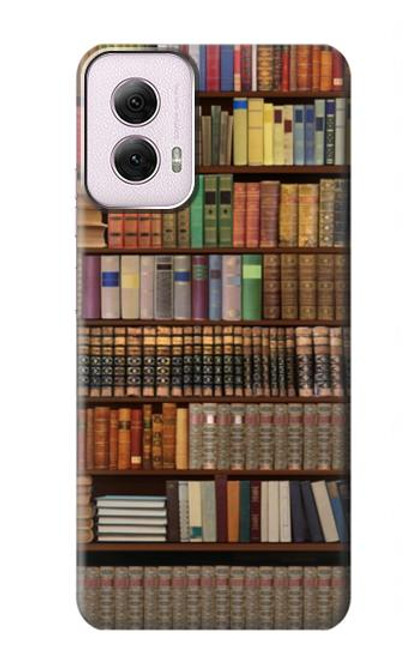 S3154 étagère à livres Etui Coque Housse pour Motorola Moto G Power 5G (2024)