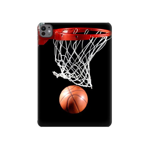 S0066 Le basket-ball Etui Coque Housse pour iPad Pro 11 (2024,2025)