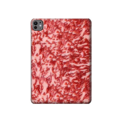 S0626 boeuf Kobe Etui Coque Housse pour iPad Pro 11 (2024,2025)