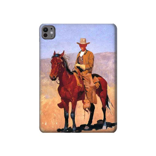 S0772 Cowboy occidental Etui Coque Housse pour iPad Pro 11 (2024,2025)