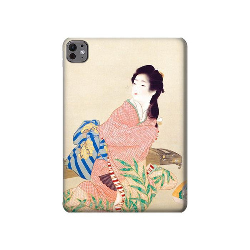 S0889 Japon Kimono Etui Coque Housse pour iPad Pro 11 (2024,2025)