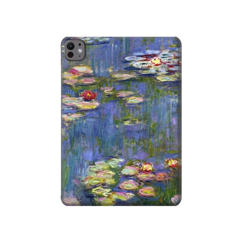 S0997 Claude Monet Nymphéas Etui Coque Housse pour iPad Pro 11 (2024,2025)