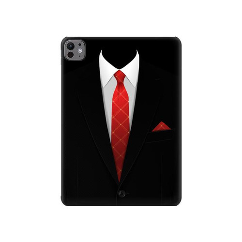 S1805 Costume Noir Etui Coque Housse pour iPad Pro 11 (2024,2025)