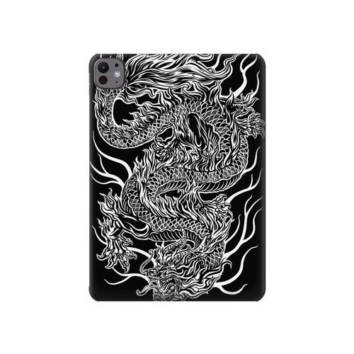 S1943 dragon Tatouage Etui Coque Housse pour iPad Pro 11 (2024,2025)
