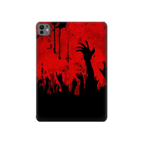 S2458 Zombie main Etui Coque Housse pour iPad Pro 11 (2024,2025)