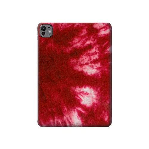 S2480 Tie dye rouge Etui Coque Housse pour iPad Pro 11 (2024,2025)
