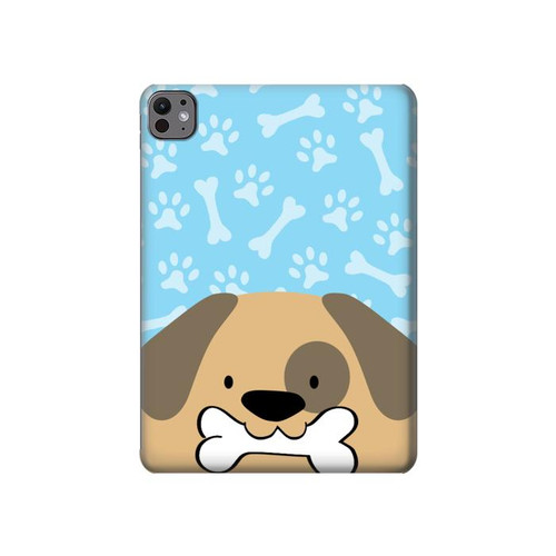 S2669 Mignon os chien pattes Dessin animé Etui Coque Housse pour iPad Pro 11 (2024,2025)