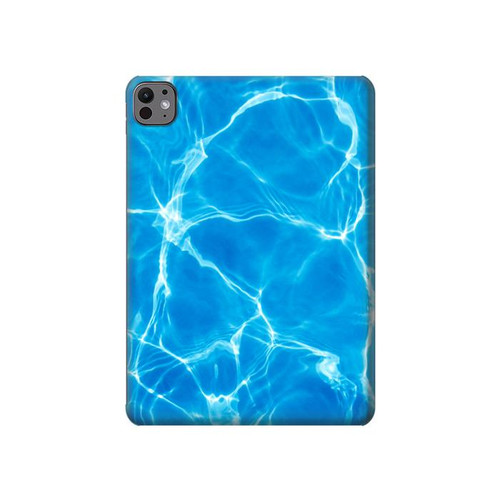 S2788 Bleu Piscine d'eau Etui Coque Housse pour iPad Pro 11 (2024,2025)
