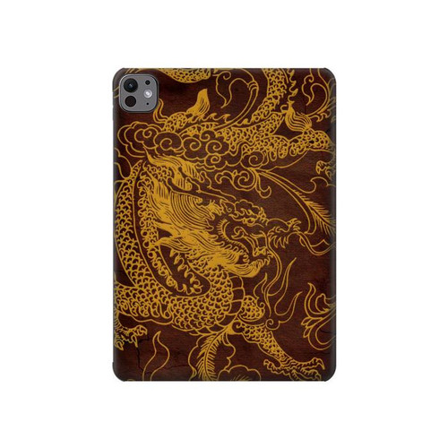 S2911 Dragon chinois Etui Coque Housse pour iPad Pro 11 (2024,2025)