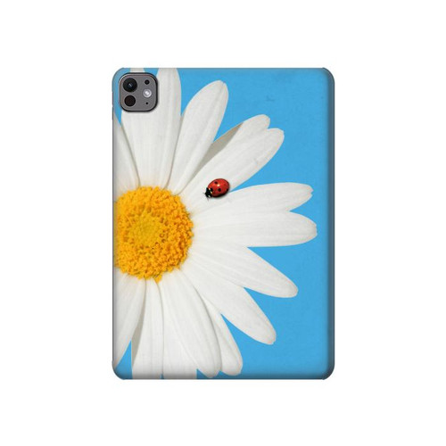 S3043 Coccinelle Daisy millésimé Etui Coque Housse pour iPad Pro 11 (2024,2025)