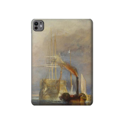 S3338 J. M. W. Turner Le Téméraire Etui Coque Housse pour iPad Pro 11 (2024,2025)