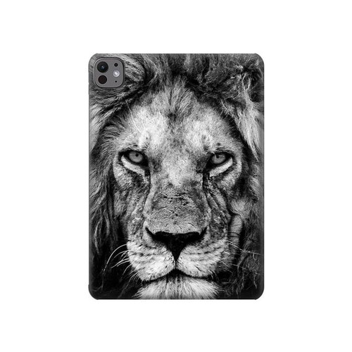 S3372 Lion Visage Etui Coque Housse pour iPad Pro 11 (2024,2025)
