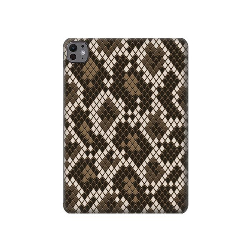 S3389 Seamless Serpent Motif graphique Peau Etui Coque Housse pour iPad Pro 11 (2024,2025)