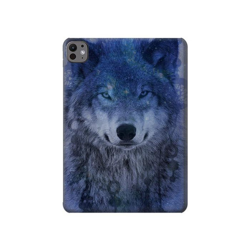 S3410 Loup Dream Catcher Etui Coque Housse pour iPad Pro 11 (2024,2025)