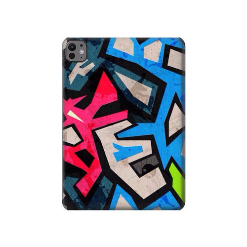 S3445 Art Graffiti rue Etui Coque Housse pour iPad Pro 11 (2024,2025)