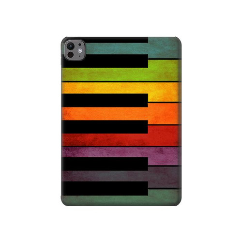 S3451 Piano coloré Etui Coque Housse pour iPad Pro 11 (2024,2025)