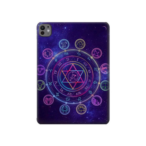 S3461 Zodiaque Etui Coque Housse pour iPad Pro 11 (2024,2025)