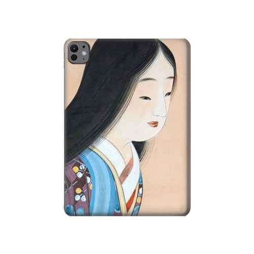 S3483 Japon Beauté Kimono Etui Coque Housse pour iPad Pro 11 (2024,2025)