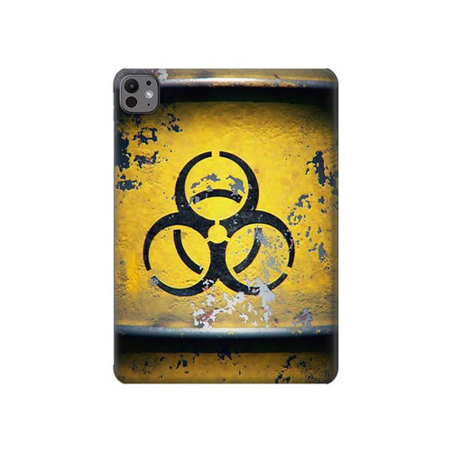 S3669 Graphique du réservoir de danger biologique Etui Coque Housse pour iPad Pro 11 (2024,2025)