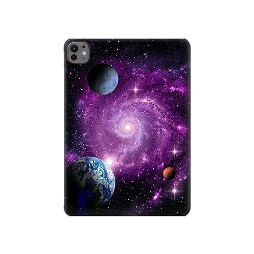 S3689 Planète spatiale Galaxy Etui Coque Housse pour iPad Pro 11 (2024,2025)