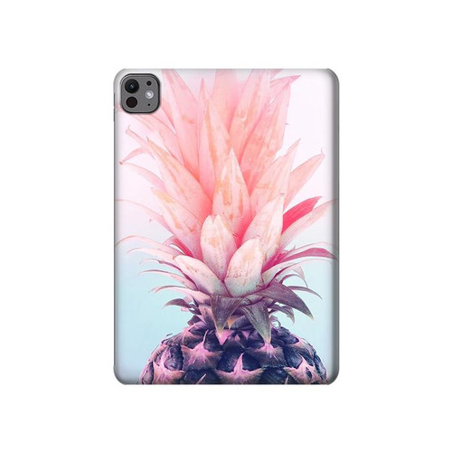 S3711 Ananas rose Etui Coque Housse pour iPad Pro 11 (2024,2025)