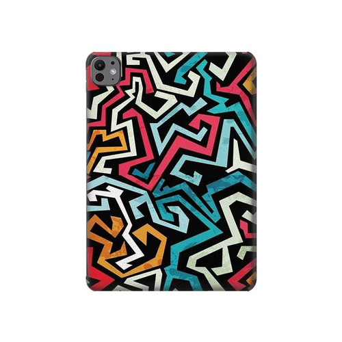 S3712 Motif Pop Art Etui Coque Housse pour iPad Pro 11 (2024)