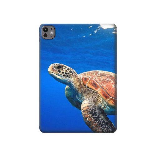 S3898 Tortue de mer Etui Coque Housse pour iPad Pro 11 (2024,2025)