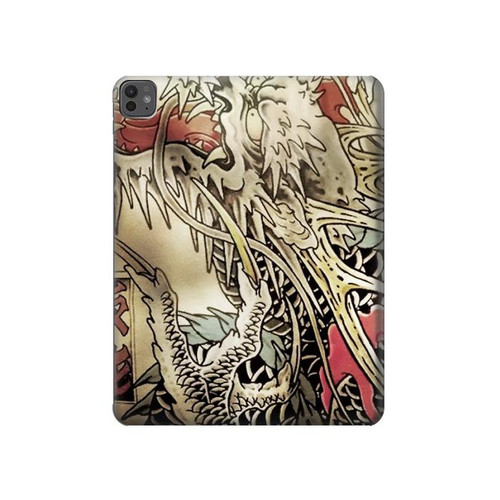 S0122 Yakuza Tatouage Etui Coque Housse pour iPad Pro 13 (2024,2025), Air 13 2026